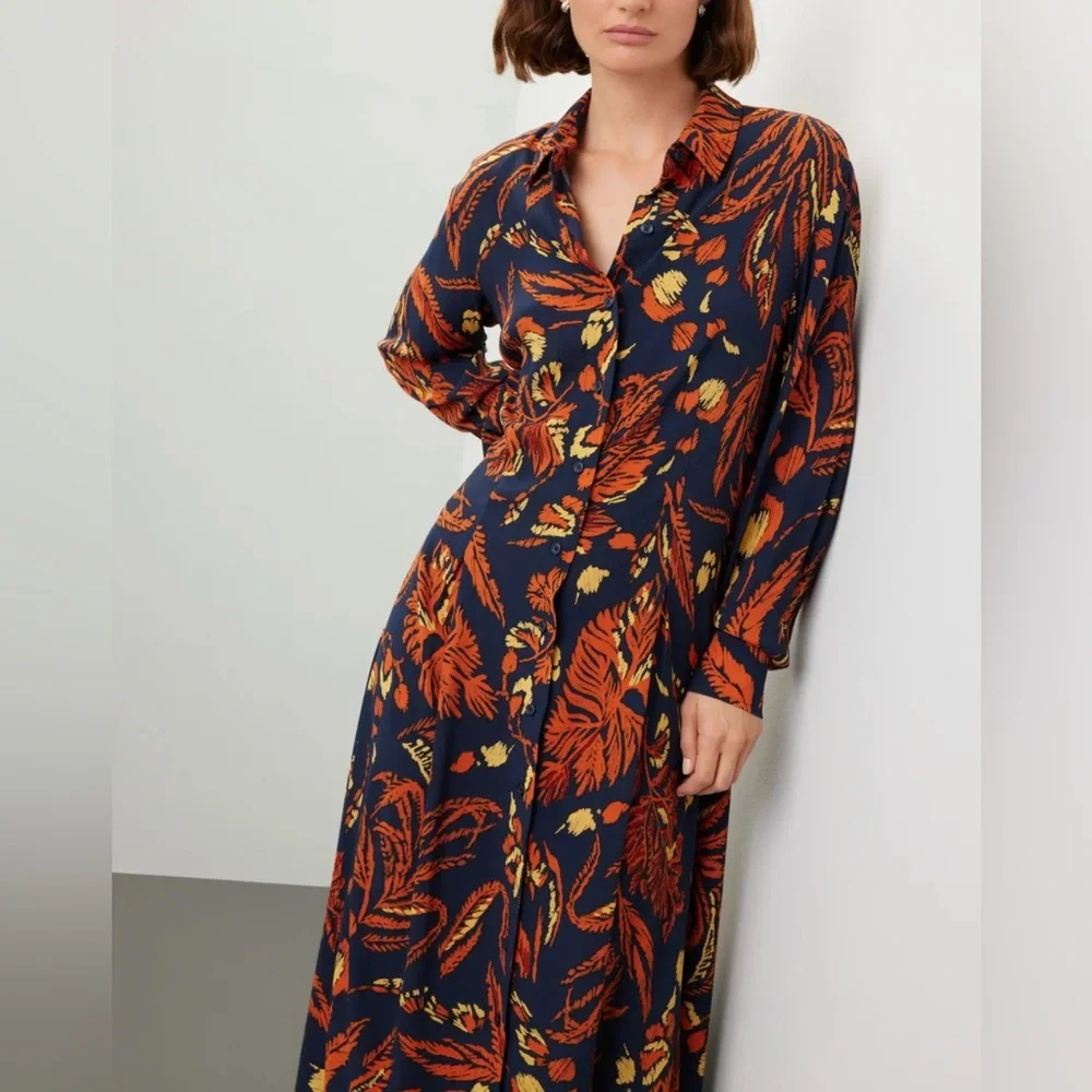 Thakoon Floral Button Up Dress - Picture 4 of 10